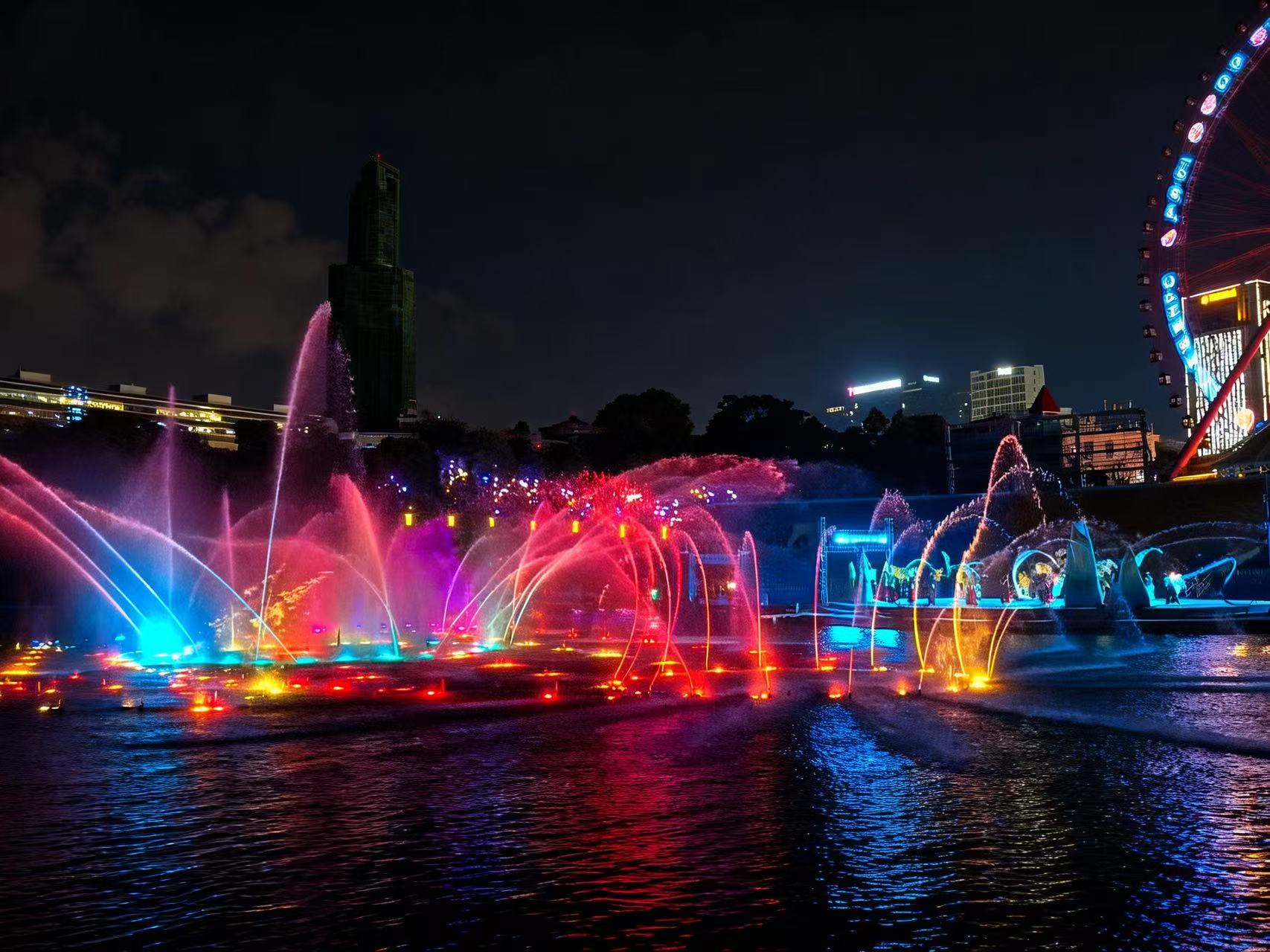 Changsha Window of the World Water Show Fountain(2024)3
