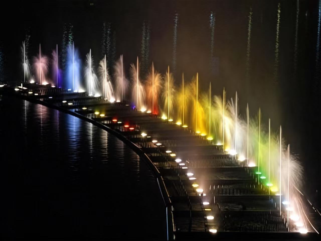 Qiandao Lake Xiushui Square Musical Fountain(2019)2